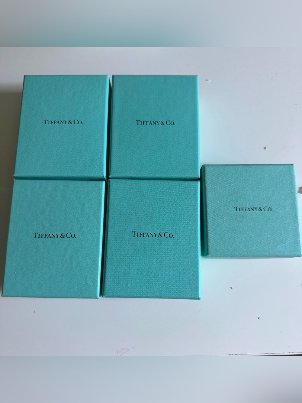 Tiffany & Co. boxes